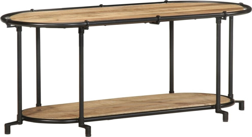 TV-benk 100x42x40 cm grov heltre mango
