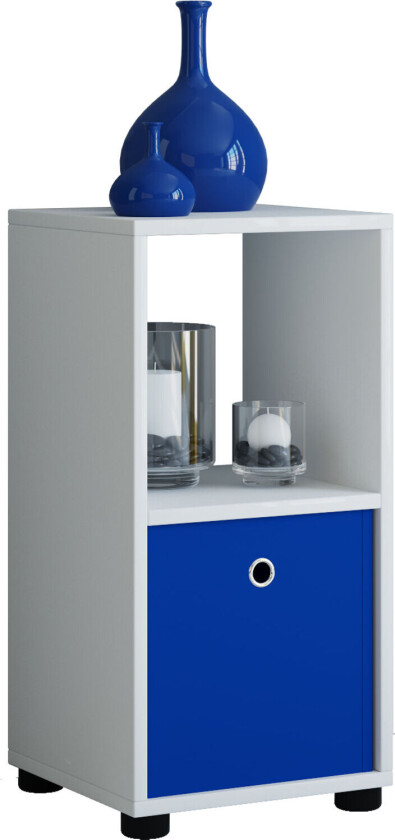 Benas 2 hylle 2 rom hvit.