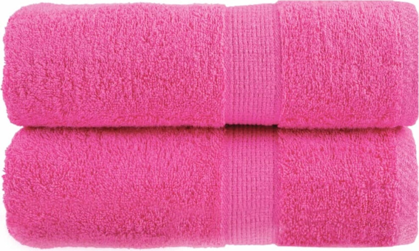 Premium vaskekluter SOLUND 2 stk rose 30x30 cm 600 g/m2