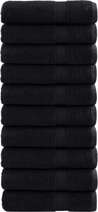 Premium badehåndklær SOLUND 10 stk 100x150 cm 600 g/m2