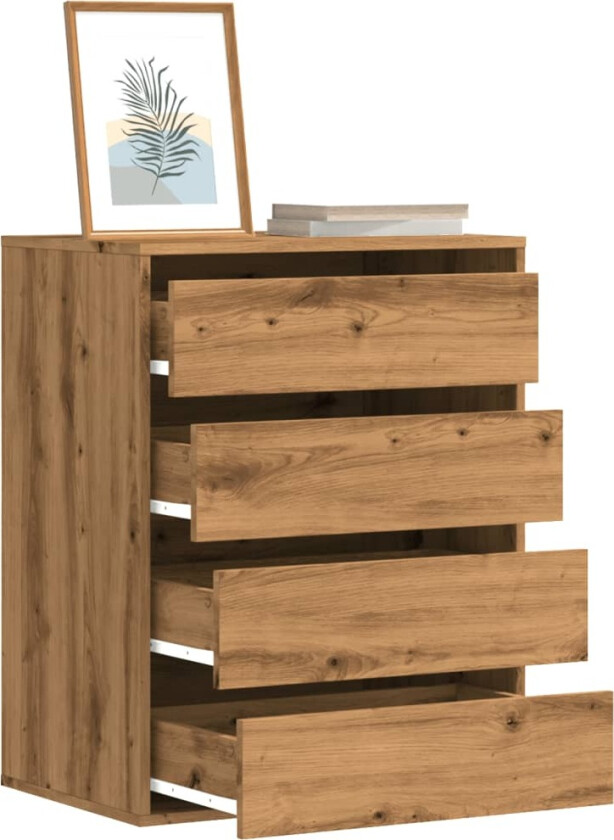 Kommode artisan eik 60x41x76 cm konstruert tre