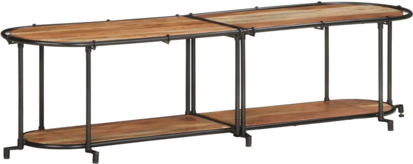 TV-benk 160x42x40 cm heltre akasie