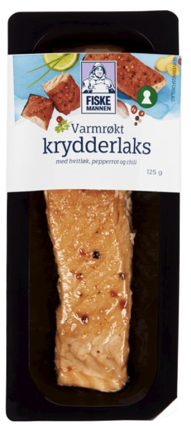Krydderlaks Varmrøkt 125g Fiskemannen