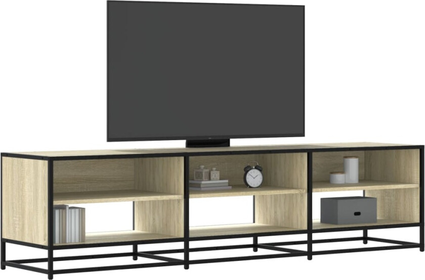 TV-benk sonoma eik 180x40x46 cm konstruert tre