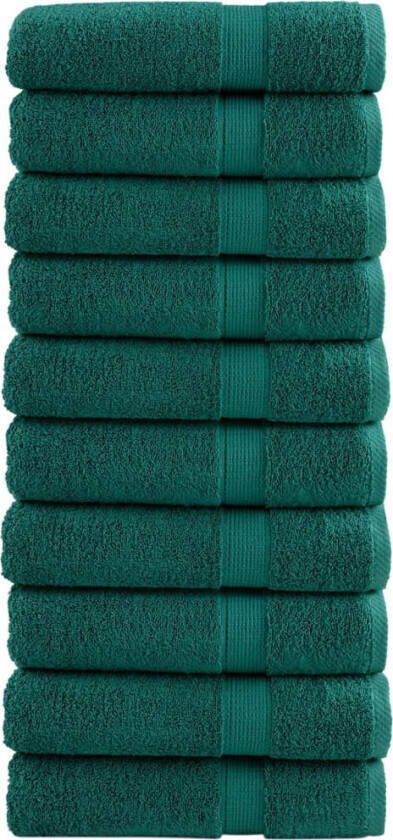 Premium badehåndklær SOLUND 10 stk 100x150 cm 600 g/m2