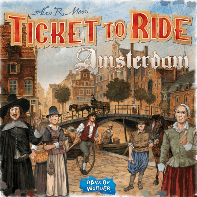 Spill Ticket To Ride Amsterdam Nordic