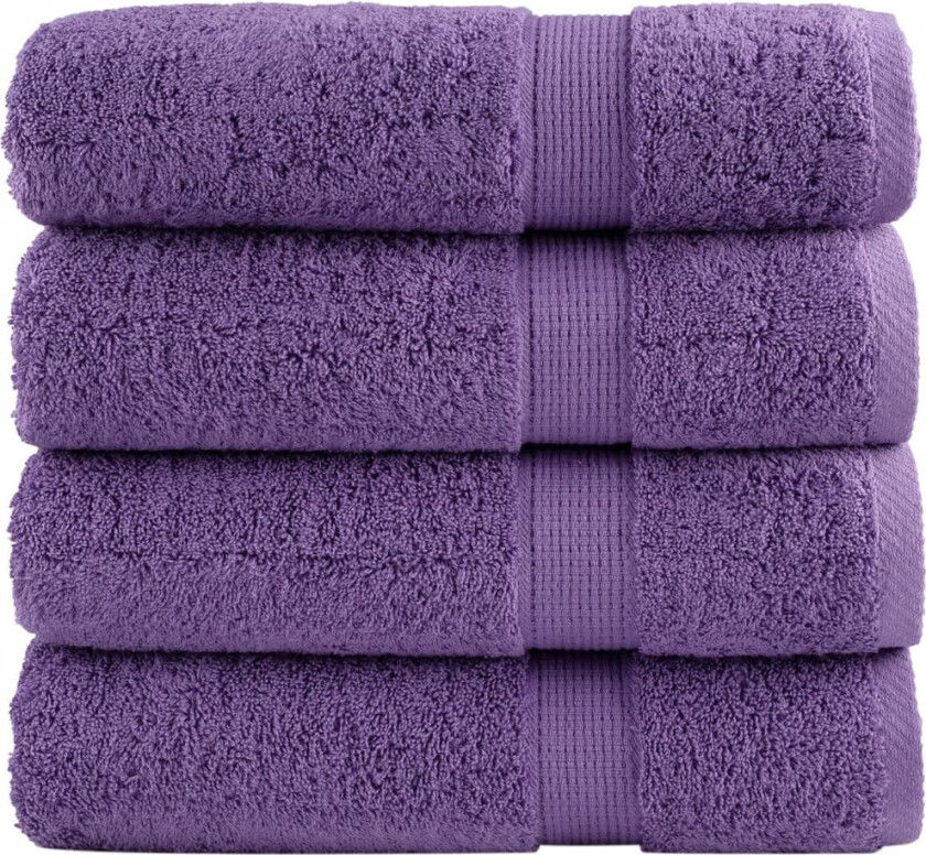 Bilde av Premium badehåndklær SOLUND 4 stk 100x150 cm 600 g/m2