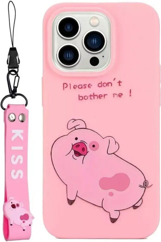 iPhone 14 Pro fleksibelt plastdeksel - Gris