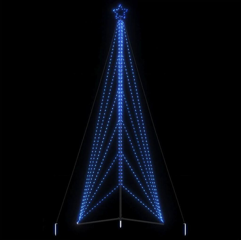 Bilde av Juletrelys 861 LEDs blå 478 cm