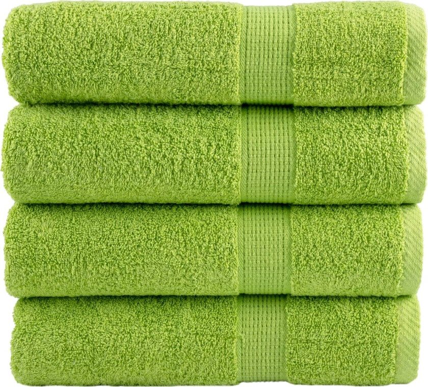 Premium badehåndklær SOLUND 4 stk 100x150 cm 600 g/m2