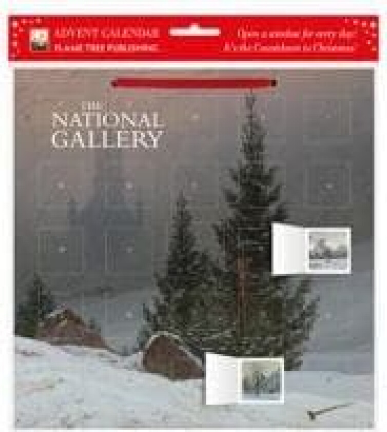 National Gallery: Trafalgar Square at Christmas Advent Calendar (with stickers)