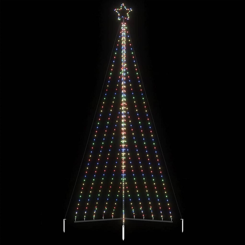 Bilde av Juletrelys 570 LEDs fargerik 399 cm