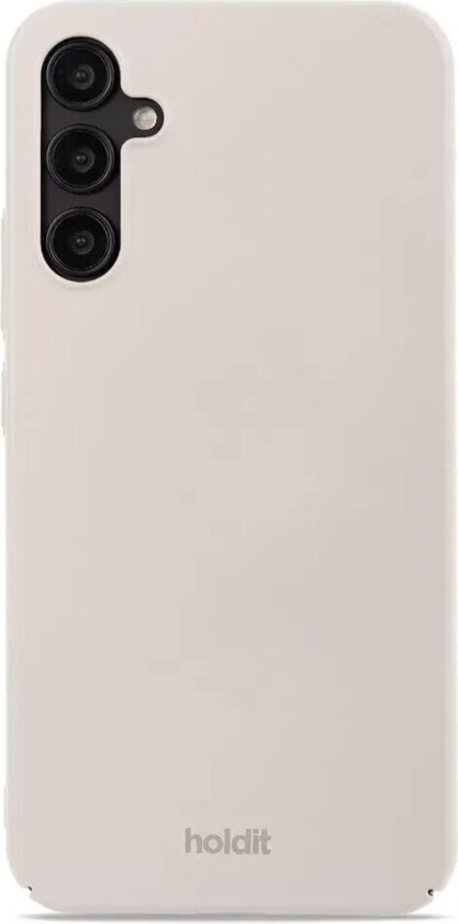 Holdit Samsung Galaxy A54 (5G) Slim Plast Deksel - Light Beige