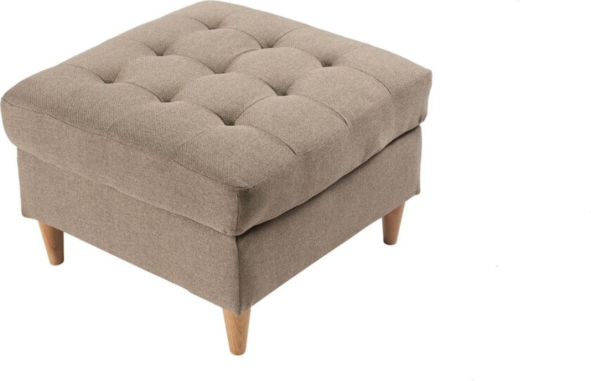 Marino puff stoff brun.