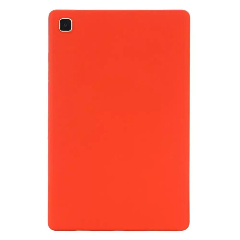 Samsung Galaxy Tab A7 10.4" (2022 - 2020) Liquid Silikone Shockproof Bakdeksel - Rød