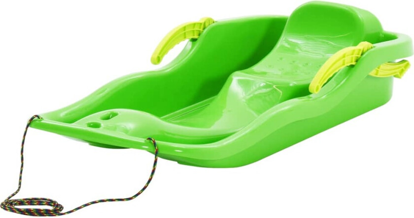 Akebrett med bremser grønn 87x40x18 cm polypropylen