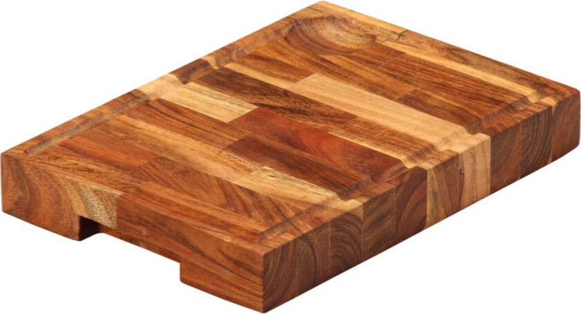 Skjærebrett 30x21x4 cm heltre akasie