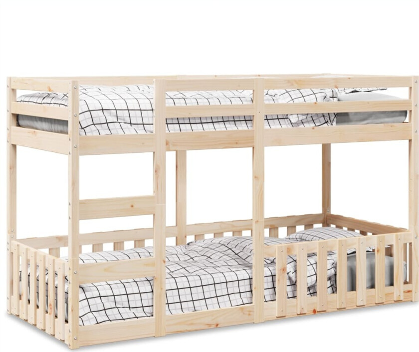 Køyeseng 80x200 cm heltre furu