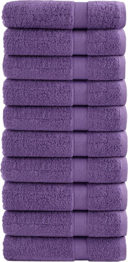 Premium badehåndklær SOLUND 10 stk 100x150 cm 600 g/m2