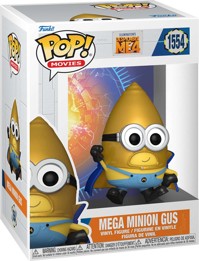 POP Despicable Me 4 actionfigur (Super Gus)