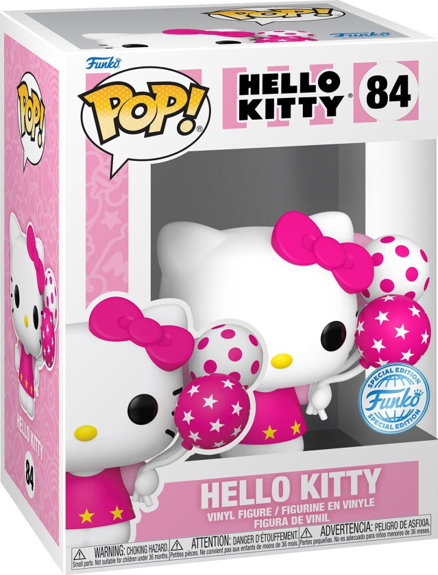 POP Hello Kitty actionfigur (with balloons)