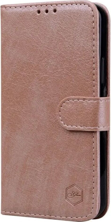 Samsung Galaxy A05s Kunstskinn Deksel m. Lommebok & Stativ - Rose Gold