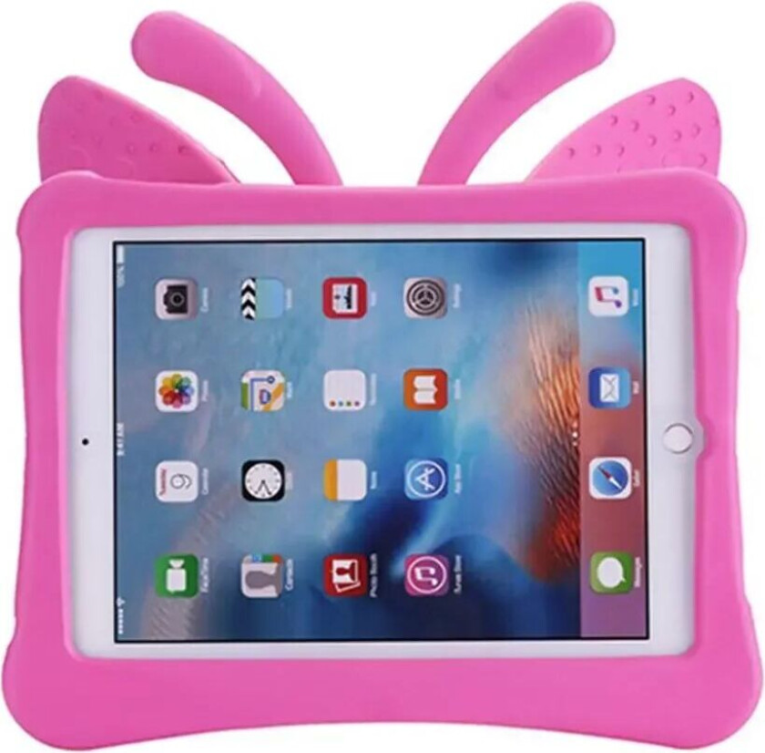 iPad - Butterfly Super 360 Degree Position Deksel Rosa