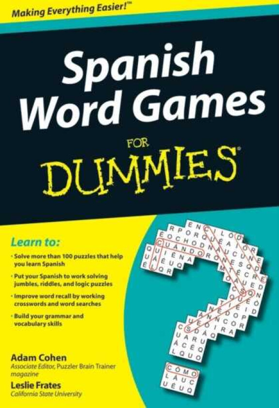 Spanish Word Games For Dummies