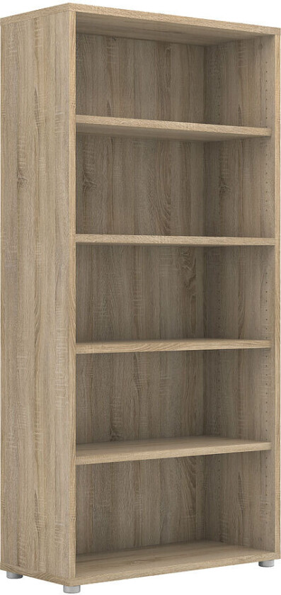 Prisme hylle 4 hyller eik struktur dekor.