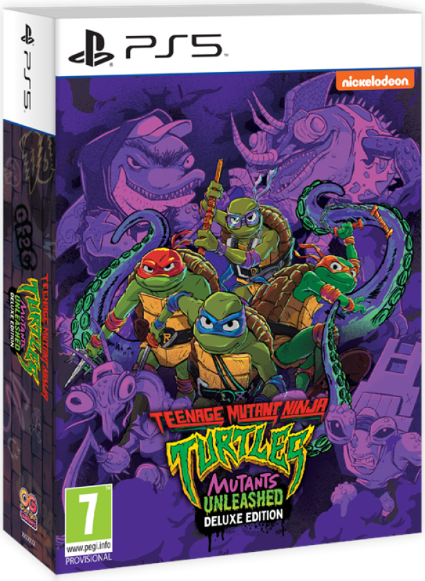 Teenage Mutant Ninja Turtles: Mutants Unleashed (Deluxe Edition) - Sony PlayStation 5 - Action/Adventure