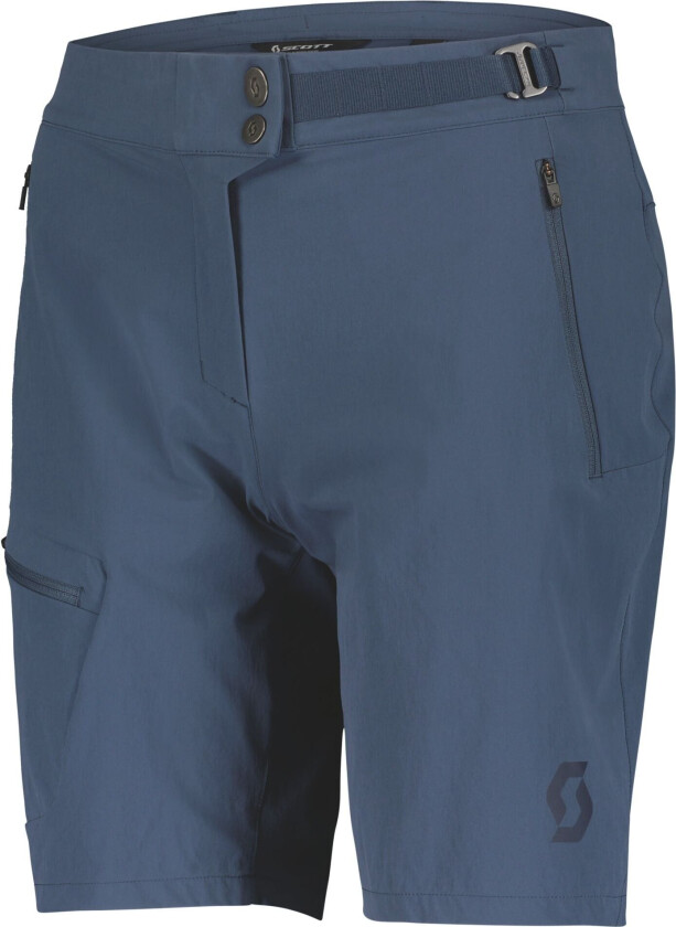 Explorair Light Shorts Metallblå til Kvinner
