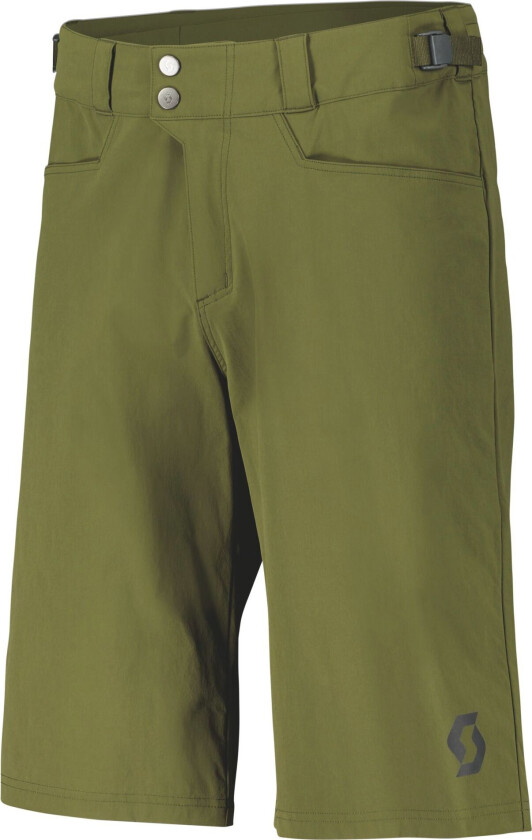 Trail Flow Loose Fit Shorts med Innlegg Grønn til herre
