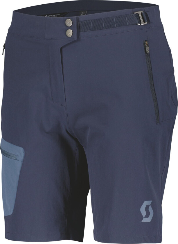 Explorair Light Shorts Mørkeblå/Metallblå til Kvinner