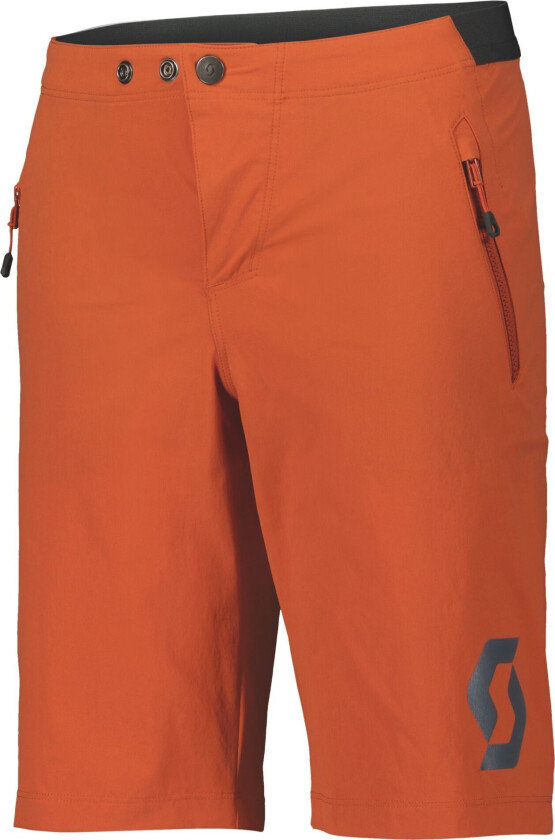 Trail 10 Loose Fit Shorts med Innlegg Oransje til Junior