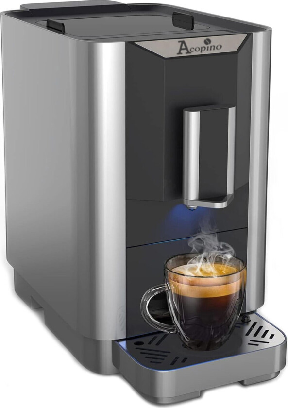 Acopino Venezia Kaffemaskin - 1450W (1,8L) - Antrasitt
