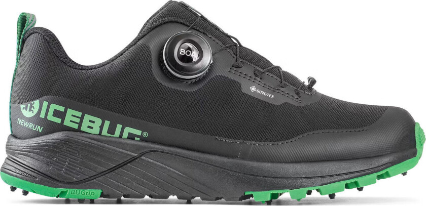 Women's Newrun Bugrip Gore-Tex Black/Grass L05.5