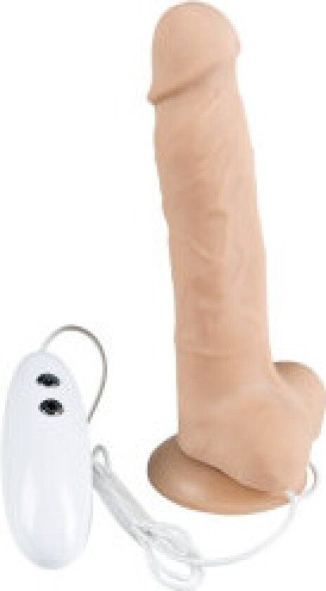 - Cesar Realistic Penis Vibrator & Rotator 17,5 Cm