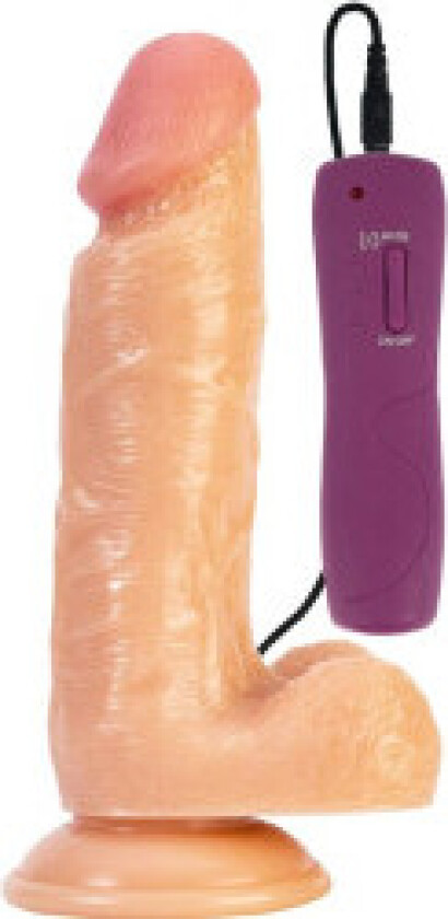 - Leo Realistic Penis Vibrator 17 Cm