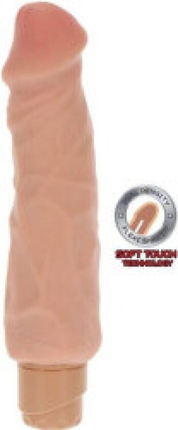 - Dual Density Big Vibrator 20,5 Cm Skin