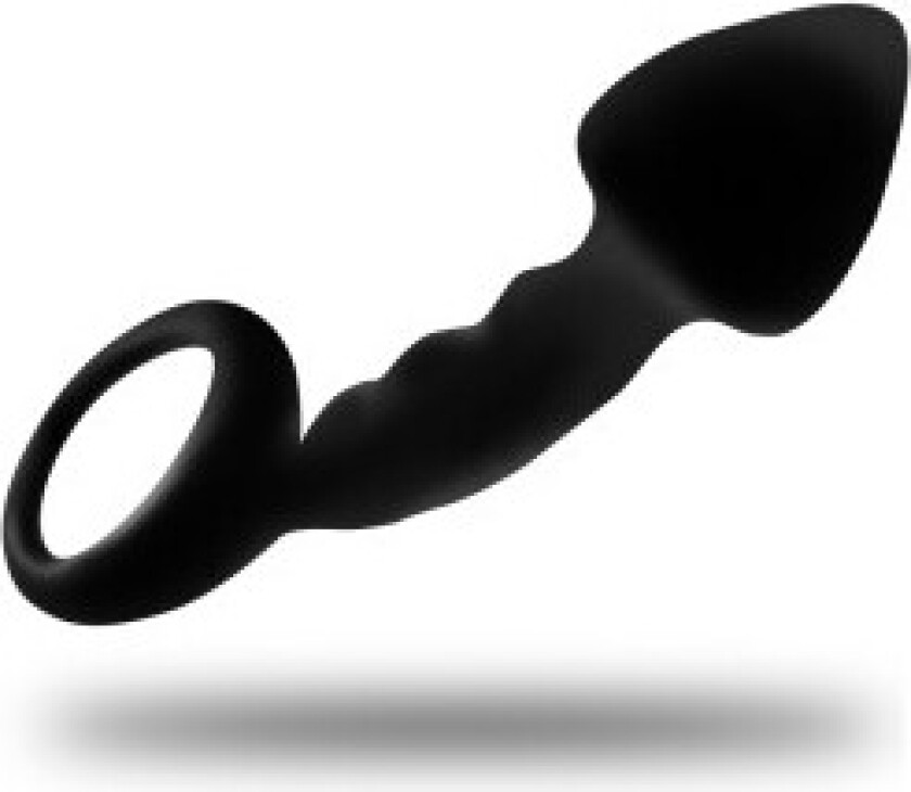 Ohmama - Ribbet analplugg med ring