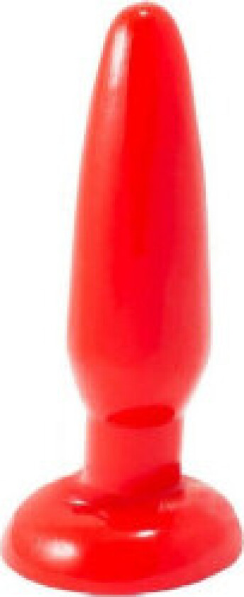 Baile - Liten rød analplugg 15 Cm