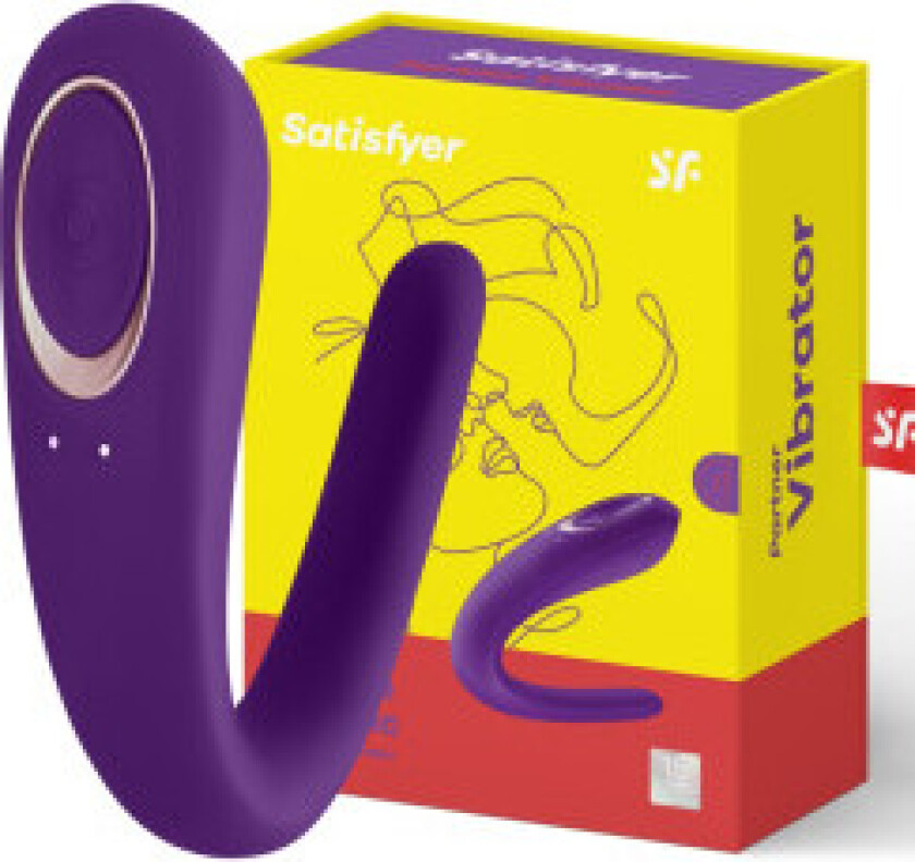 Satisfyer - Partner Toy Vibrator som stimulerer begge partnere
