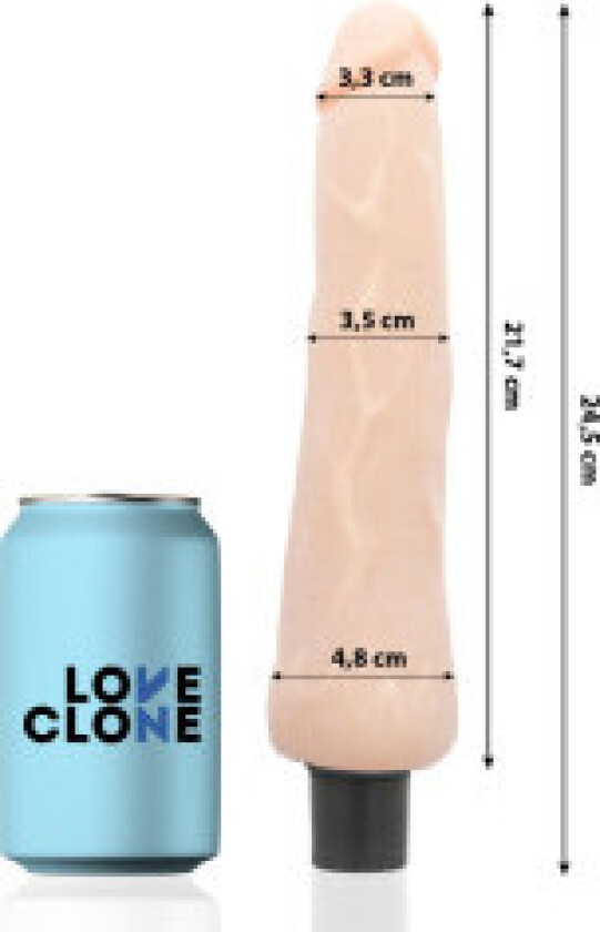 - Ragnar Self Lubrication Vibrator 24,5 Cm -O- 3,5 Cm