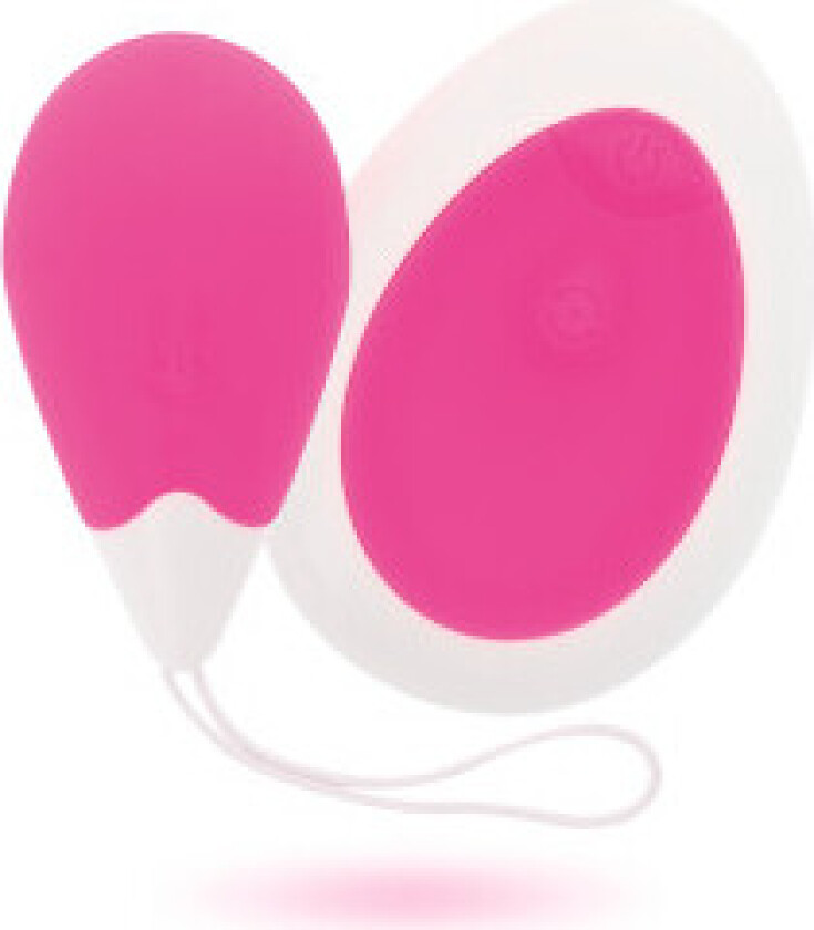 Intense - Jan Egg Vibrator Fjernkontroll Rosa
