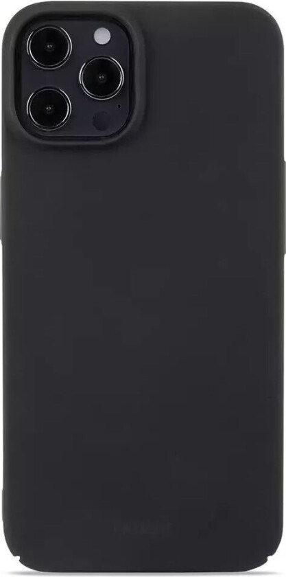 Holdit iPhone 12 / 12 Pro Slim Plast Deksel - Black