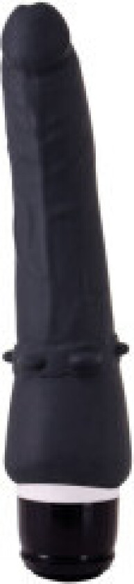 - Svart Oppladbar Vibrator 7V 20 Cm