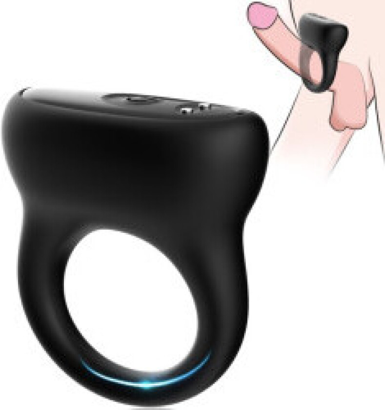 Armony - Ring Vibrator Svart