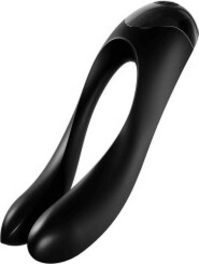 Satisfyer - Candy Cane Finger Vibrator Black