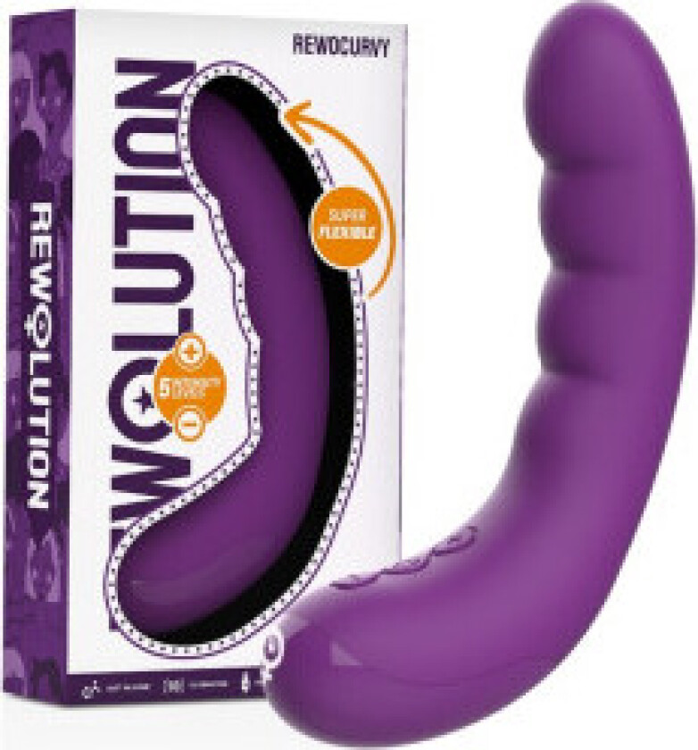 - Rewocurvy Oppladbar Fleksibel Vibrator