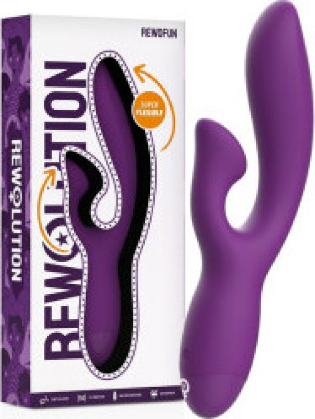- Rewofun Fleksibel Vibrator Med Kanin